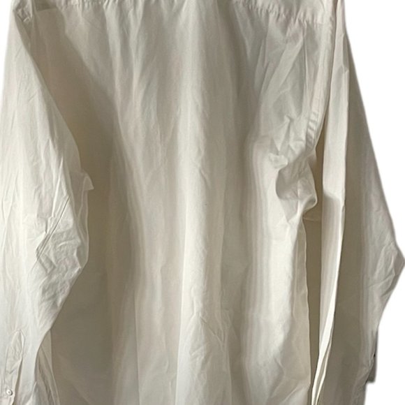 Men's Long Sleeves Shirt, Louis Philippe, 44Cms,White,Preloved in Good Condition - Picture 4 of 5